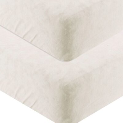 Cocoon Company Lagen - 2-pak - Babyseng - 60x120 - Creme