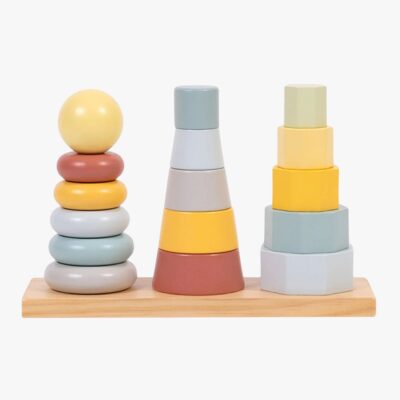 Tooky Toy Shape Tower Stablelegetøj