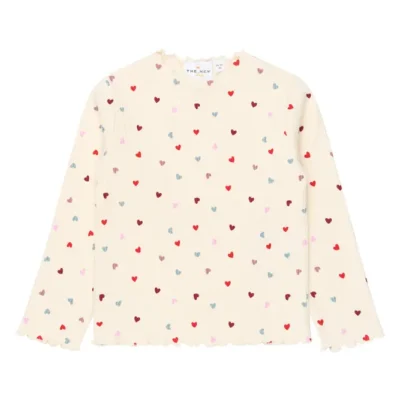 The New Siblings Vera Rib Bluse - Gardenia - 92