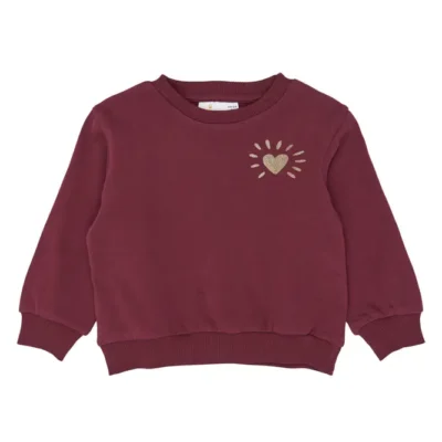 The New Siblings Verona Sweatshirt - Burgundy - 104