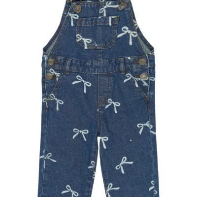 The New Siblings Vinaya Denim Smækbukser - Medium Blue Denim - 98