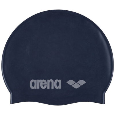 Arena Badehætte - Classic Silicone JR - Denim/Silver