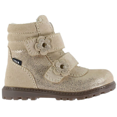 Bundgaard Vinterstøvler - Tex - Tokker Flower - Wide Fit - Ivory