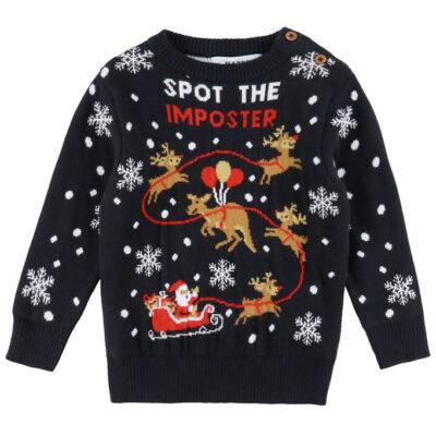 Jule-Sweaters Bluse - Strik - Imposter Christmas Sweaters