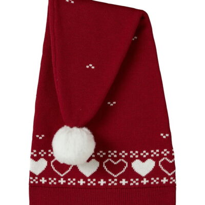 Name It Nissehue - Strik - NmnRismas - Jester Red/Hearts