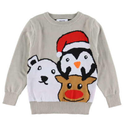 Jule-Sweaters Bluse - Strik - The Animals Christmas Sweater