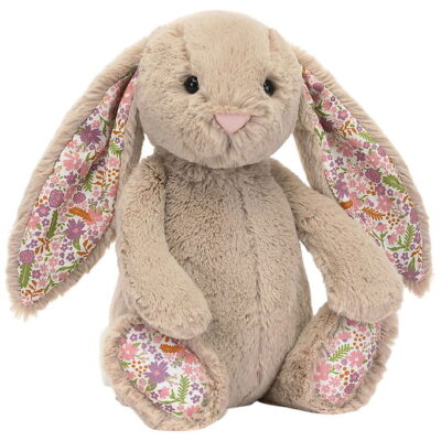 Jellycat Bamse - 18x9 cm - Blossom Beige Bunny 'Petal' - Small