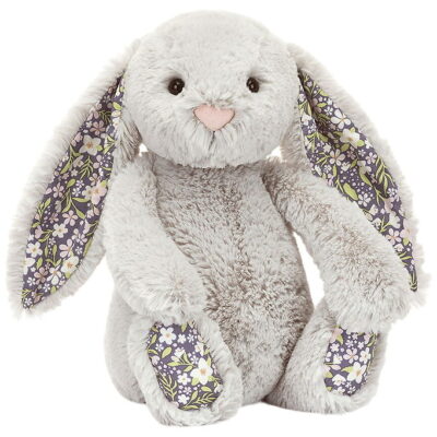 Jellycat Bamse - 31x12 cm - Blossom Silver Bunny 'Bloom' Origina