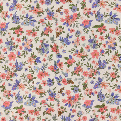 Nørgaard Madsens Sengetøj - Junior - Beige m. Blomster