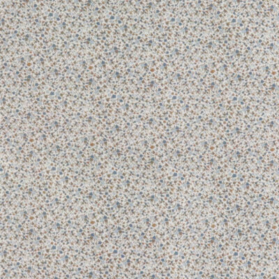 Nørgaard Madsens Sengetøj - Baby - Beige m. Blå blomster