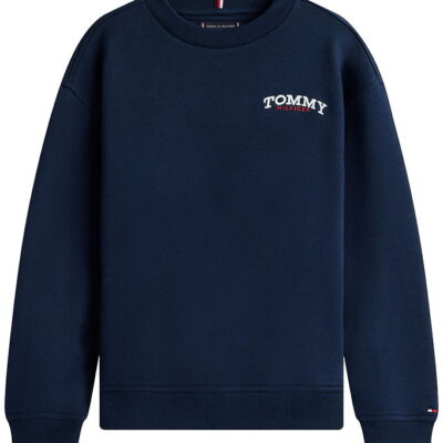 Tommy Hilfiger Sweatshirt - Monotype Graphic - Dark Night Navy