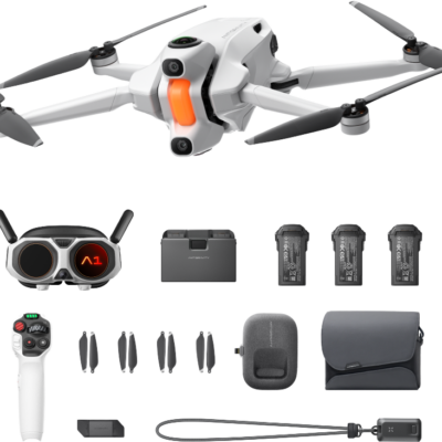 Antigravity - A1 Drone - 8K 360 - Infinity Bundle - Verdens Første 360 Drone