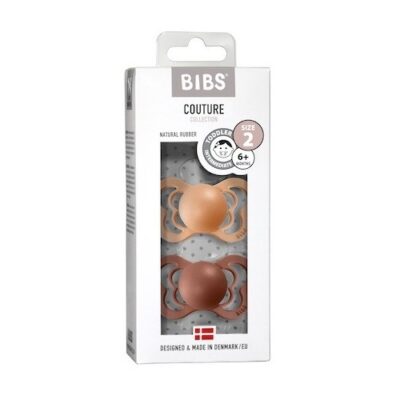 Bibs Couture - 2-pak, Str. 2 (6+ Mdr.), Anatomisk - Latex,