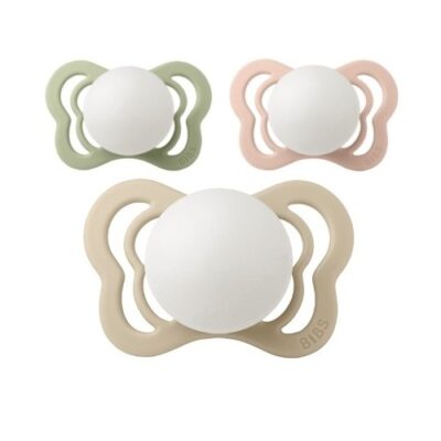 Bibs Couture Night Glow, Str. 1 (0-6 Mdr.), Anatomisk - Latex,