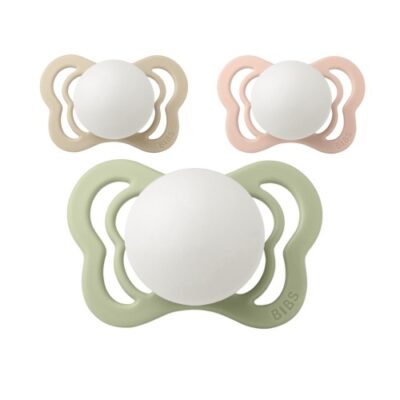 Bibs Couture Night Glow, Str. 1 (0-6 Mdr.), Anatomisk - Silikone