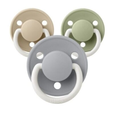 Bibs De Lux Night, One Size (0-36 Mdr.), Rund - Silikone