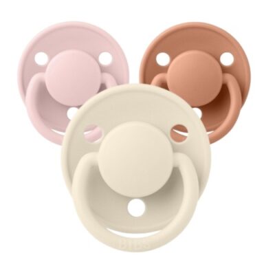 Bibs De Lux, One Size (0-36 Mdr.), Rund - Silikone