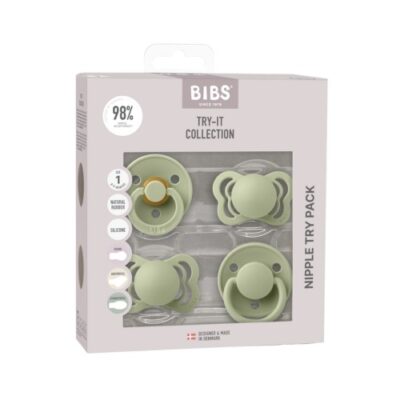 Bibs Try-it-collection, Str. 1 (0+ Mdr.), Sage