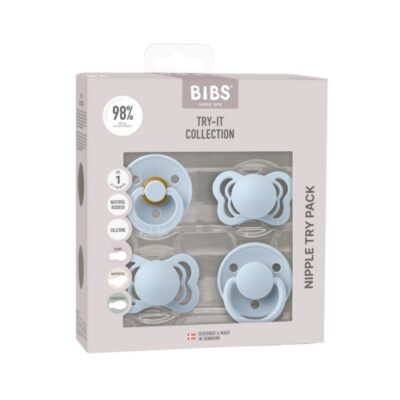 Bibs Try-it-collection, Str. 1 (0+ Mdr.), Baby Blue