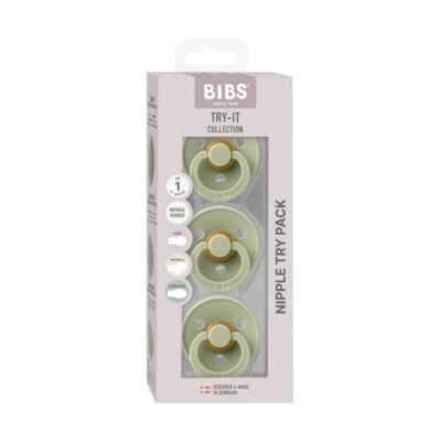 Bibs Try-it Colour - 3 Pak, Str 1 (0-6 Mdr.)