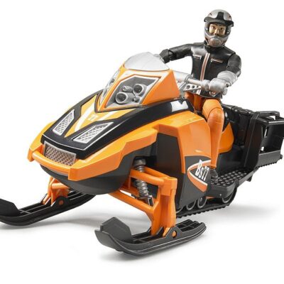 Bruder - Snow mobile med figur og tilbehør (63101)