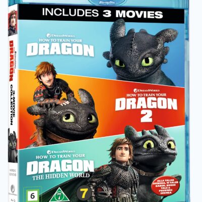 How To Train Your Dragon 1-3 Box