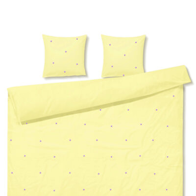 Juna - Daisy Sengetøj - Yellow - 200x220 cm