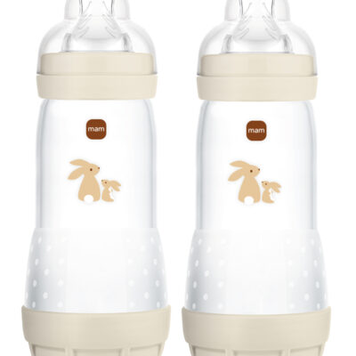 MAM - Easy Start Anti-Colic Flaske - Neutral - 320 ml 2p