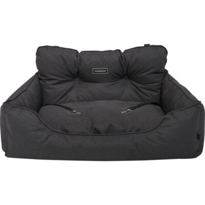Nordic paws - Bilsæde Cozy Luksus L - Koksgrå - L 80 x 50 x 35