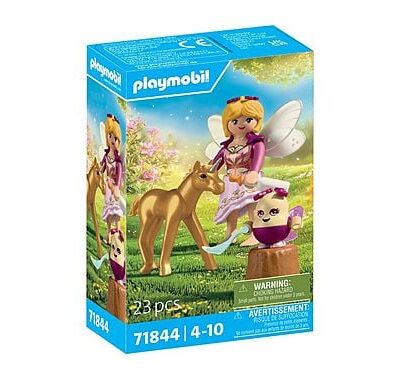PLAYMOBIL - Gyldent enhjørningsføl med fe