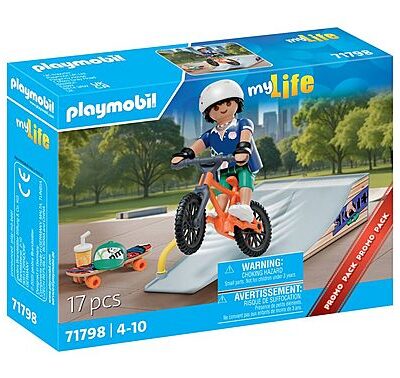 PLAYMOBIL - My Life – Skateboarder med rampe