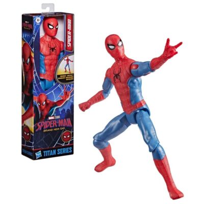 Spider-Man - Delux Titan Figur Spider-Man (30 cm)