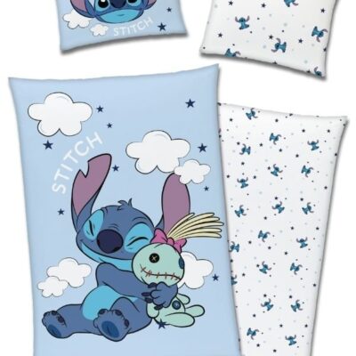 Stitch - Bedding - 140x200 50x70 cm - 100% Bomull (8014975)