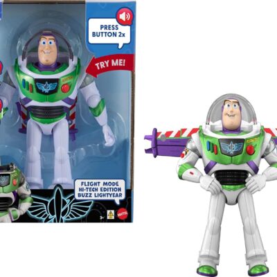 Toy Story - Feature Lift Off Mult Buzz 30cm, Dansk