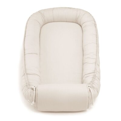 Vanilla Copenhagen - Babynest - Oyster Grey - 85x50x10 + 4 cm