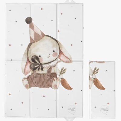 Ceba Bærbar Puslepude, Clown Bunny