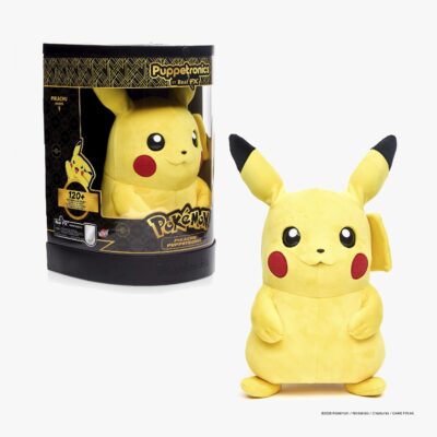Pokémon Pikachu Interaktiv Bamse Real FX Puppetronic 40 cm