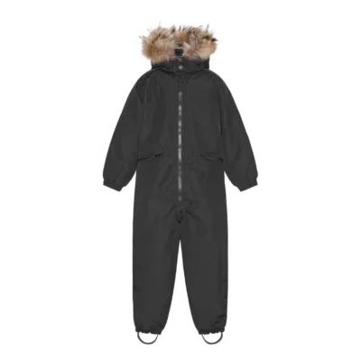Ver De Terre Flyverdragt w/fur - Black - 2 ÅR