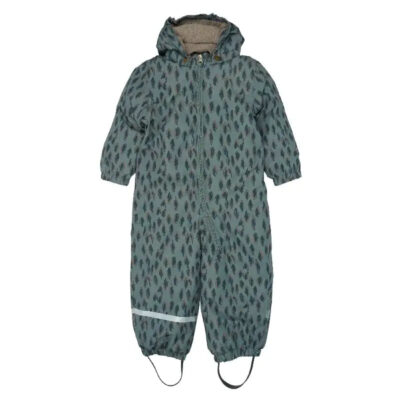 Mikk-line Flyverdragt Mønstret - Balsam Green - Str. 80-116 - 80