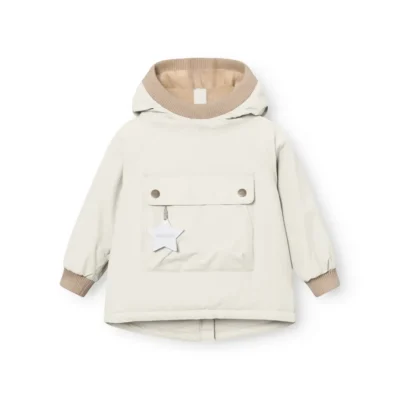 Mini A Ture Matbabywen Fleeceforet Vinteranorak - Angora Cream - 18 MDR./86