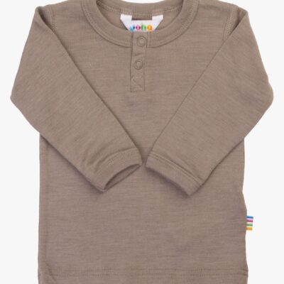 Joha Trøje Merinould, Drk. Beige, 60