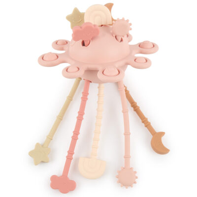 BABYNOHR - Motorikufo i Silikone Dreamy Rose - Babynohr.dk