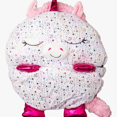 Happy Nappers Bamse Og Sovepose Enhjørning, Pastel