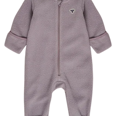 Hummel Atlas Fleece Zip Heldragt - Gray Ridge - 86
