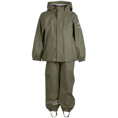 Mikk-line Regntøj - Dusty Olive - 116