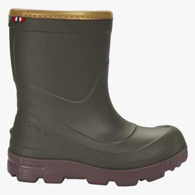 Viking X Kenza Forede Gummistøvler, Moss Green, 32