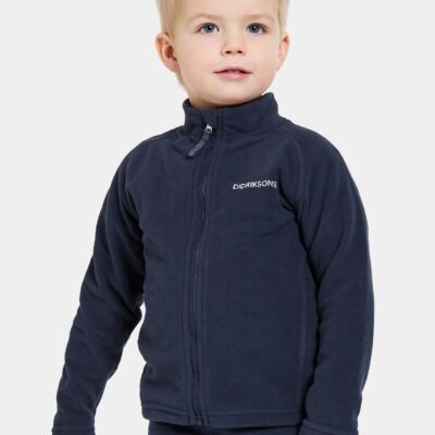 Didriksons Monte Fleecetrøje, Navy, 80