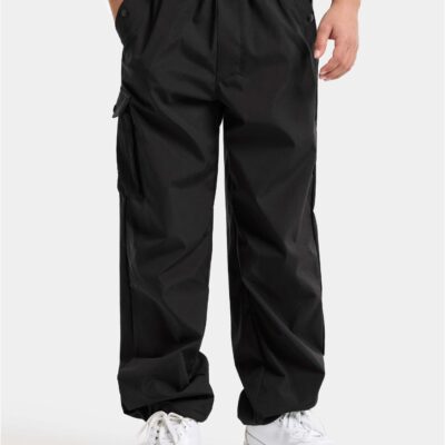Didriksons Topaz Skalbukser, Black, 140