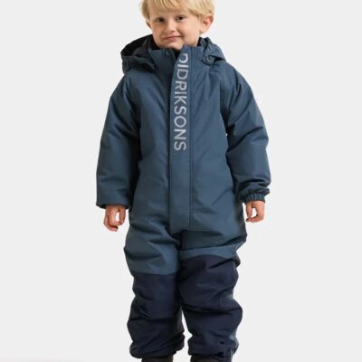 Didriksons Talvi Flyverdragt, Mountain Blue, 100, Vandtæt, Flyverdragt børn