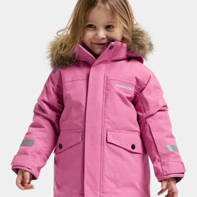 Didriksons Bjärven Vinterjakke, Heather Pink, 110